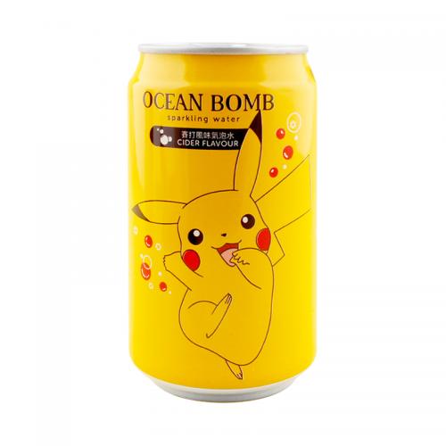 Ocean Bomb - Pokemon Pikachu Cider Flavour Sparkling Water 330ml