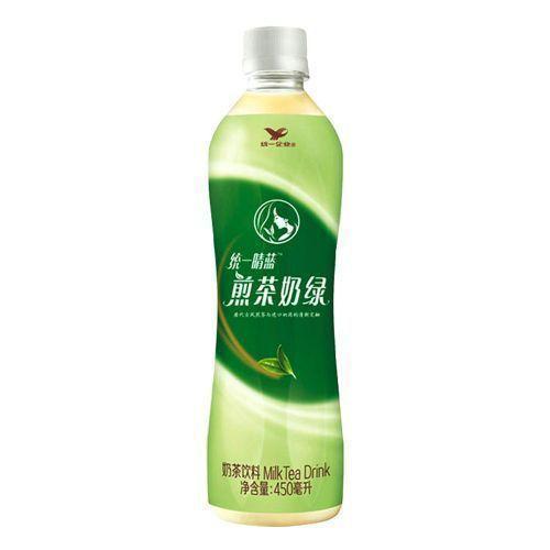 UNI -Green Milk Tea Drink 450ml