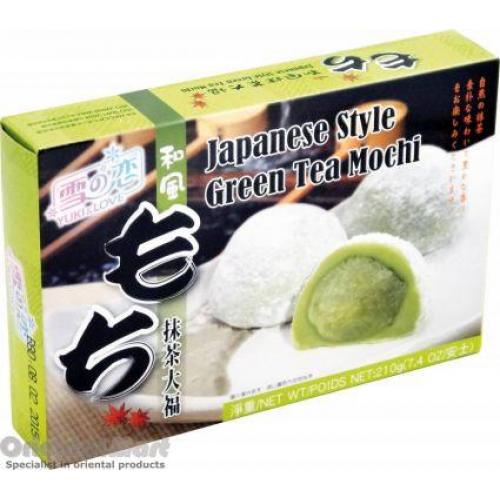 Yuki & Love - Japanese Style Green Tea Mochi 210 g