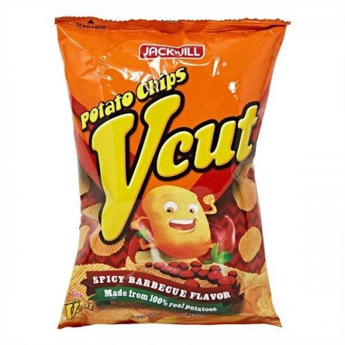 Jack & Jill V-Cut Spicy BBQ Chips 60G