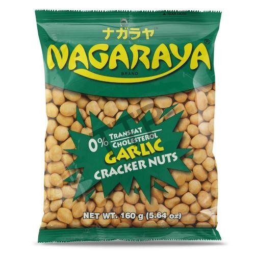 nagaraya - cracker nuts (garlic flavor)  160G
