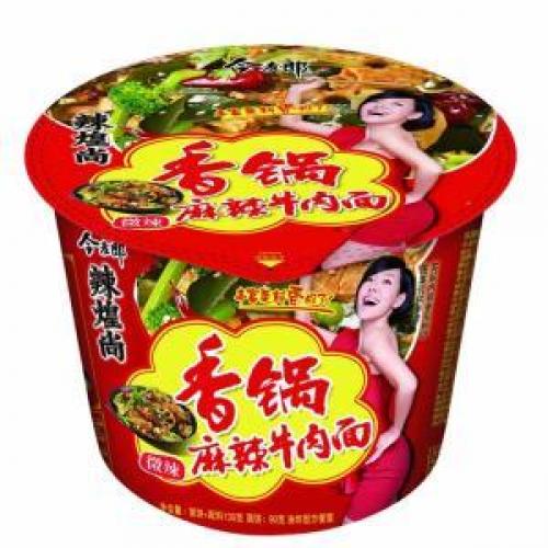 JML Bowl Noodle-Hot Pot Spicy Beef Flavor Instant Noodles