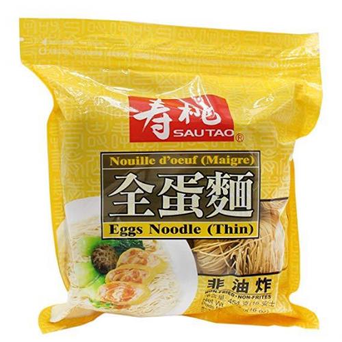 SAUTAO - Thin Egg Noodles 454 g