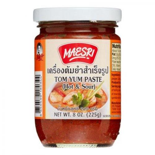 MAESRI - Tom Yum Paste  (Hot &Sour) 225 g