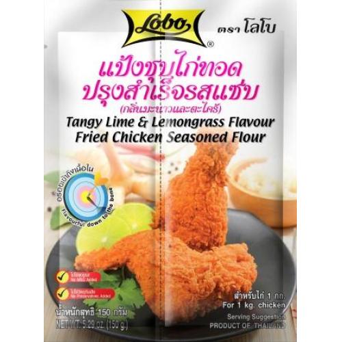 LOBO - Fried Chicken Seasoning Flour(Tangy Lime & Lemongrass Flavor)150 g