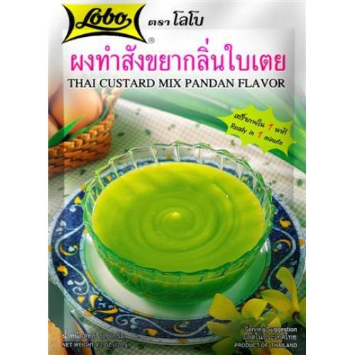 LOBO - Thai Custard Mix Pandan Flavour 120 g