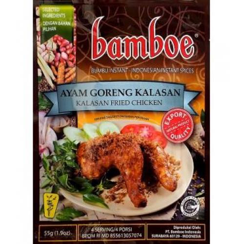 BAMBOE - Ayam Goreng Kalasan (Fried Chicken) Spicy Flavor 55 g