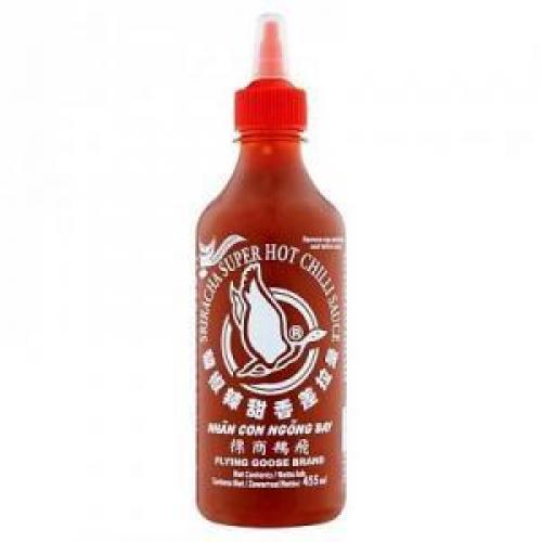 Flying Goose Brand Sriracha Super Hot Chilli Sauce 455ml
