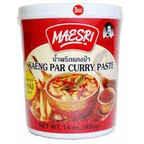 Maesri Brand - Kaeng Par Curry Paste(Jungle Curry) 400 g