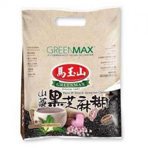 Greenmax - Yam and Black Sesame Cereal 455g