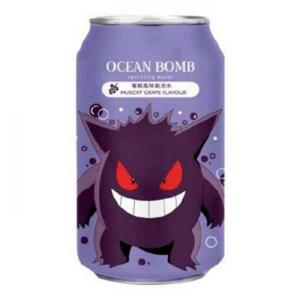 Ocean Bomb - Pokemon White Grape Flavor Sparing Water 330ml