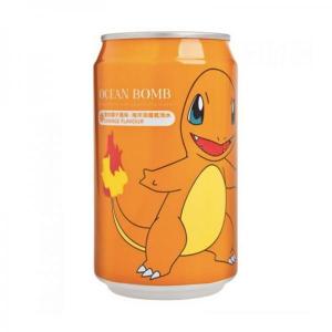 Ocean Bomb - Pokemon Charmander Orange Flavour Sparkling Water 330ml