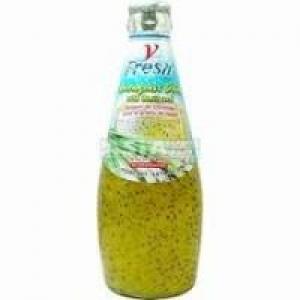 V Fresh - Lemongrass Drink with Basil Seeds 290ml