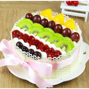 Luxury Fruit Cream Cake Matcha Fresh Fruit Cream Cake  (Pre-order for two days)