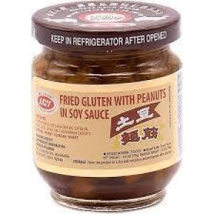 AGV - Fried Gluten With Peanuts In Soy Sauce 170 g