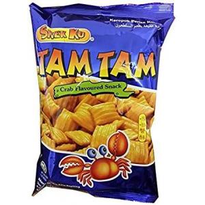 Snek Ku - Tam Tam Crispy Wheat Snack (Crab Flavour) 80G