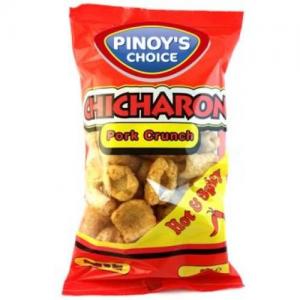 Pinoy's Choice Chicharon Hot & Spicy 80G