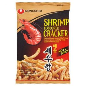 NONGSHIM -  Shrimp Cracker(Hot@Spicy) 75G