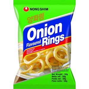 NongShim -  Onion Rings Chips, 50G