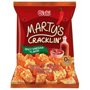 Oishi - Marty's Cracklin' Spicy Vinegar Flavor 90g