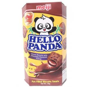 MEIJI Hello Panda - Cocoa Biscuits with Chocolate Flavored 50g
