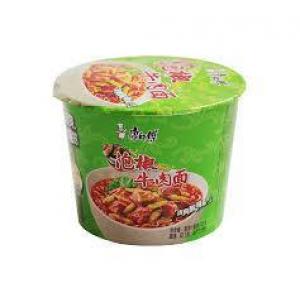 Master Kang Bowl Noodle-Pickled Pepper & Beef Flavor Instant Noodles