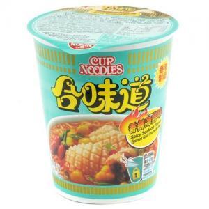 NISSIN Cup Noodles - Spicy Seafood Flavor Instant Noodles