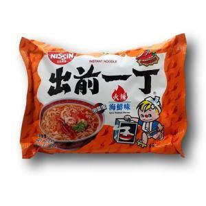 NISSIN Spicy Seafood Flavor Instant Noodle