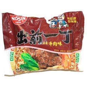 NISSIN Five Spicy Beef Instant Noodle