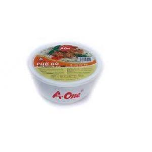 A-One Bowl Instant Rice Noodles-Beef Flavor