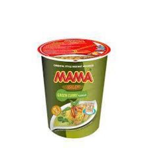 MAMA Cup Noodle - Green Curry Flavor Instant Noodles