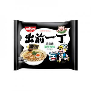 NISSIN Instant Noodle Demae Ramen Black Garlic Oil Tonkotsu 100g*30