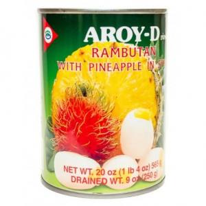 AROY-D Rambutan with Pineapple in Syrup