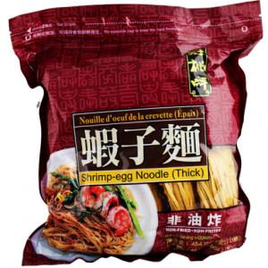 SAUTAO - Thick Shrimp Egg Noodles 454 g
